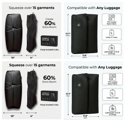 2PackBag™ - Pack More, Pay Less