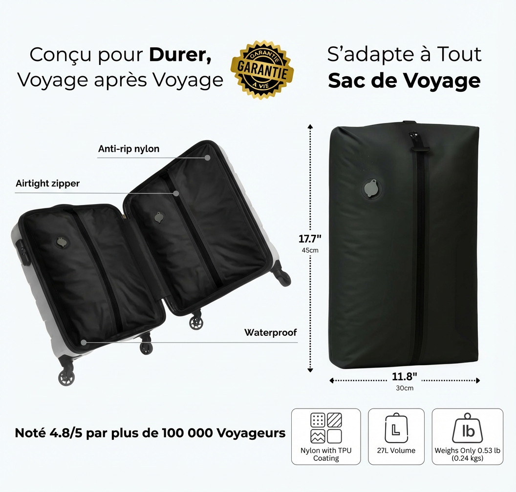 2PackBag™ - Pack More, Pay Less